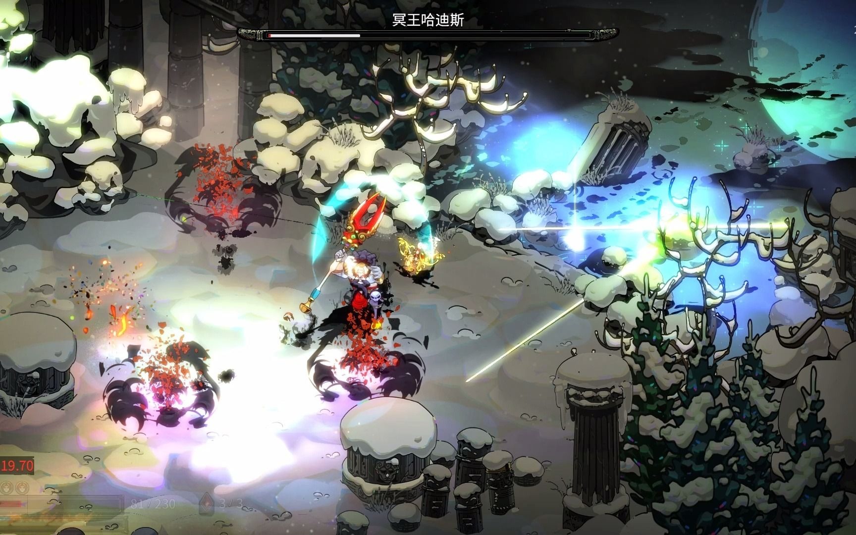 hades/哈迪斯 天胡爱酒猎弓2 一分钟杀老爹