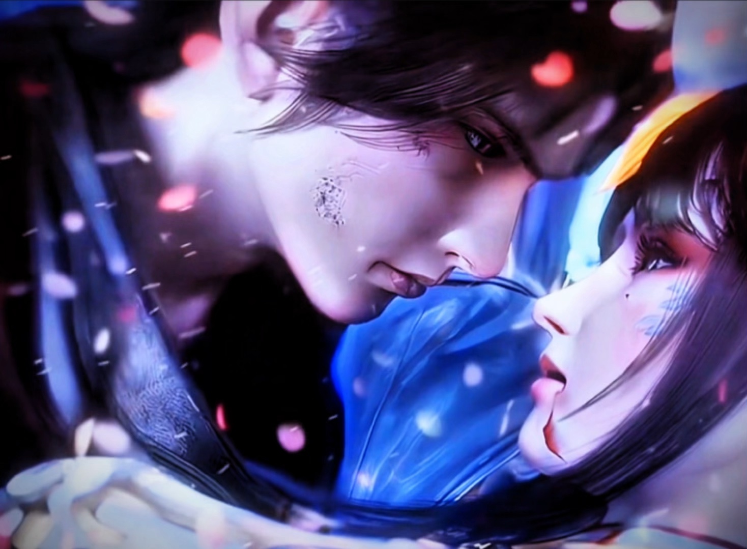 萧炎 #凤清儿 #四方阁大会 两人的感情在激烈的打斗中迅速升温,偷偷