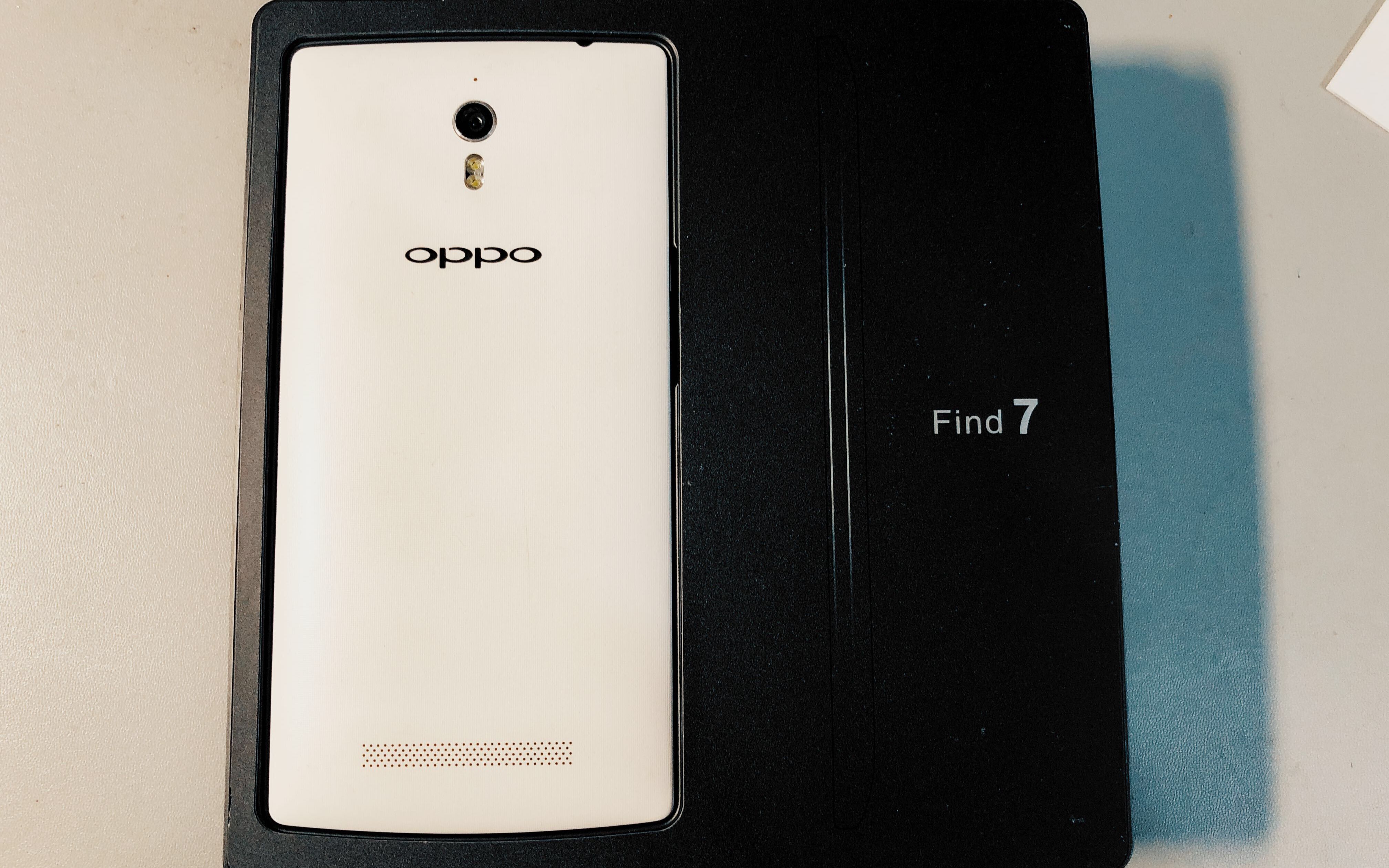 一加的前身oppo find7开箱简评