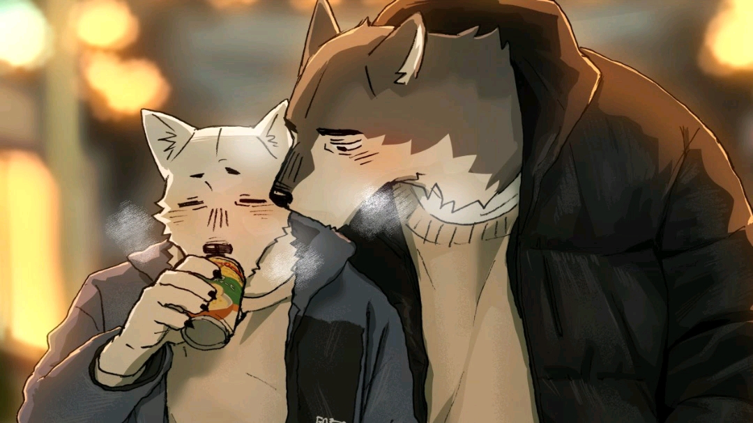 发一波两个超可爱的兽人cp(07▽`0600)