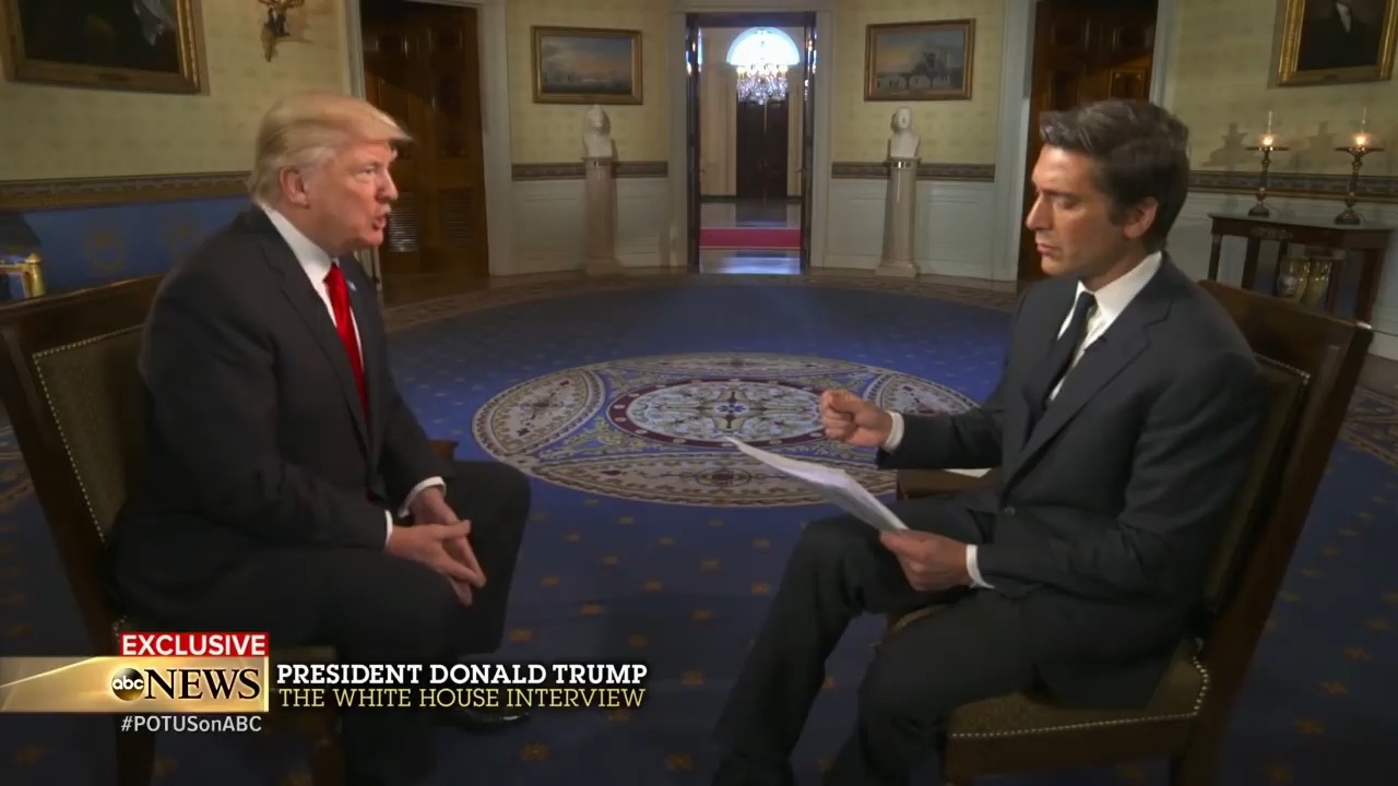 [图]【川普】Trump Full Interview with David Muir   ABC News