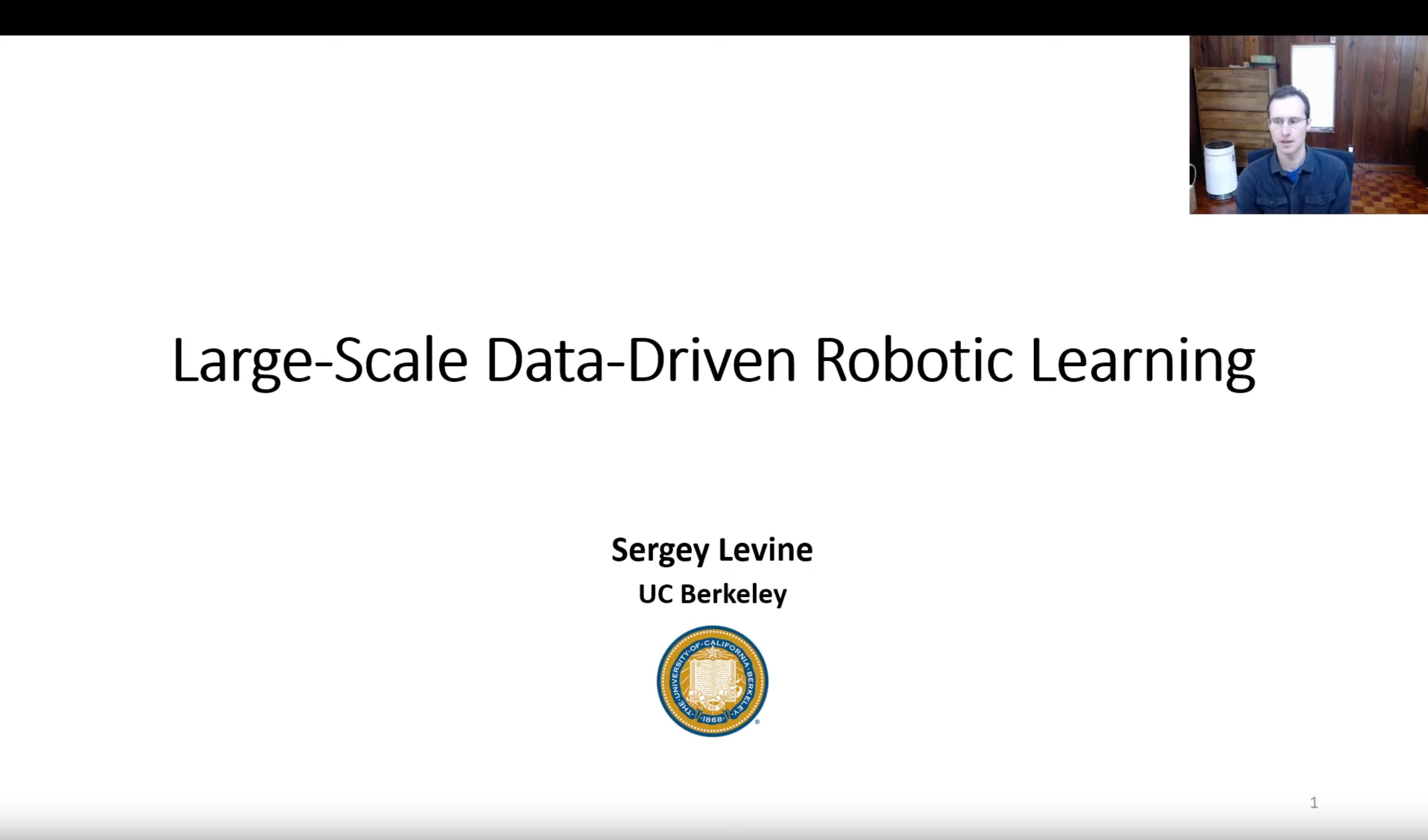 【RAIL】中文字幕|Sergey Levine  LargeScale DataDriven Robotic Learning哔哩哔哩bilibili