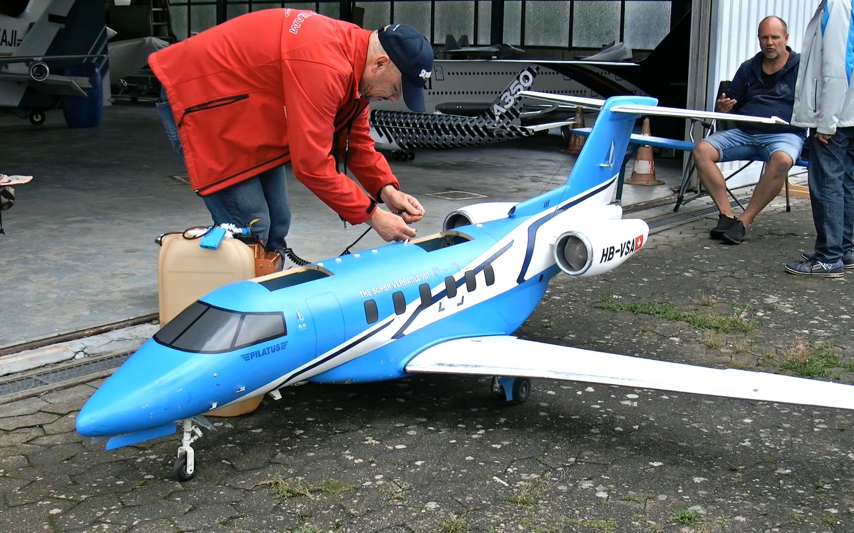 rc遥控皮拉图斯pc24公务机客机航模