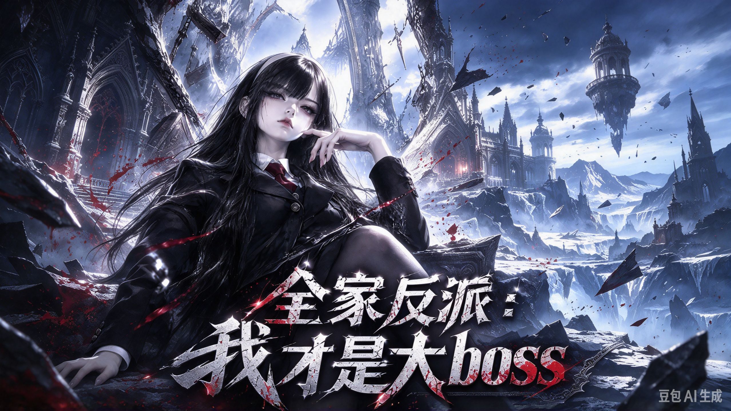 《全家反派：我才是大boss》恐怖 BOSS 岑言离穿成书里炮灰女配，无视女主光环，凭疯批手段改造家人，将一家人从惨死结局扭转成各方大佬。