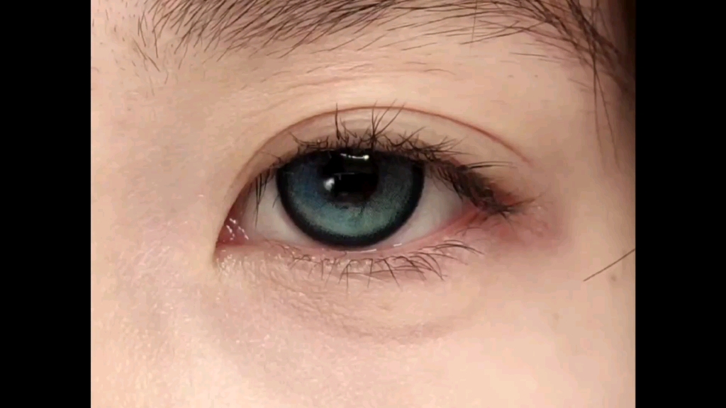 水润润的真人bjd青蓝配色超梦幻眼珠子