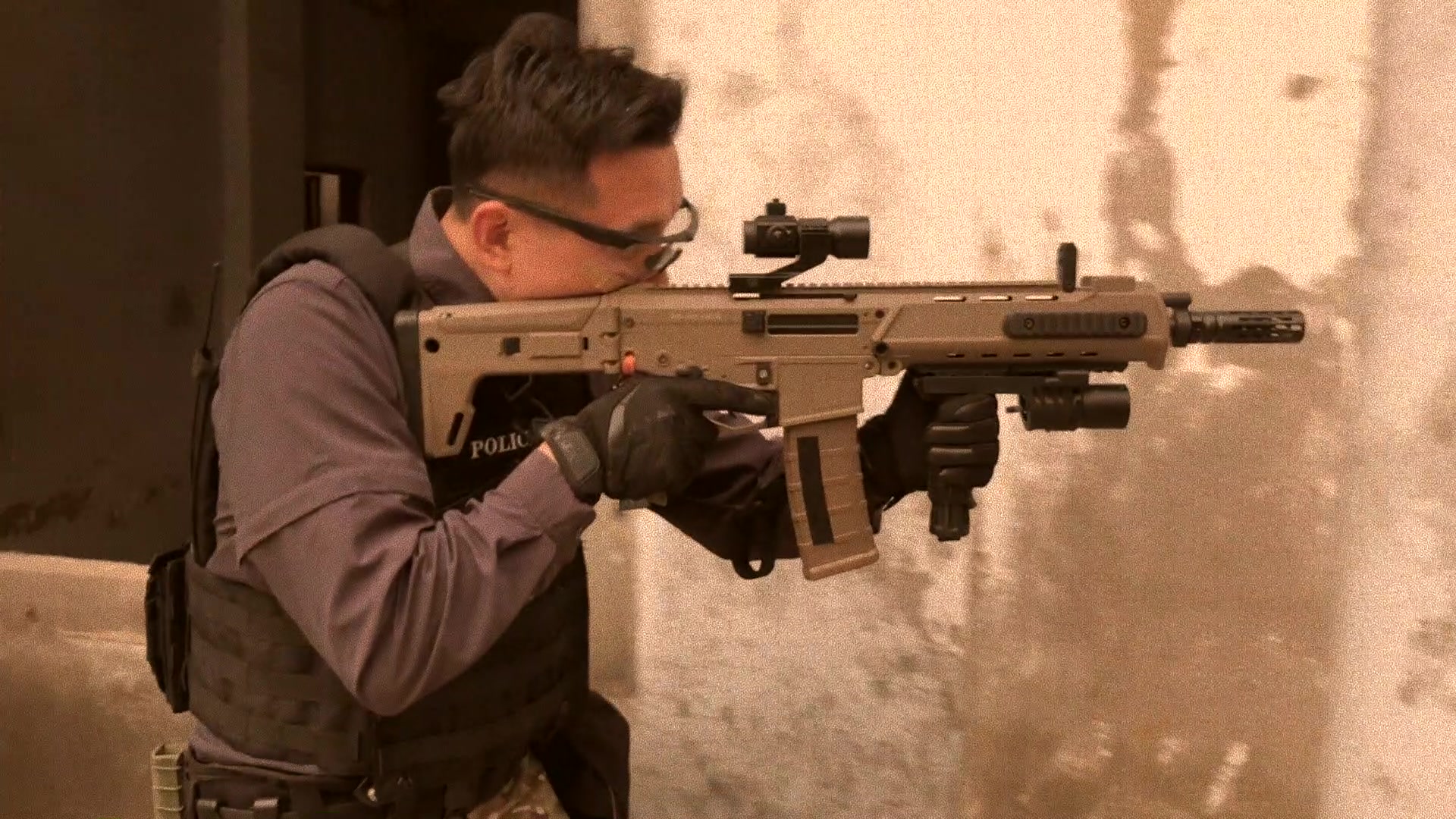 昨晚我在梦里下场了大概情况是这样的 景明9 mk18 mk12 忽必烈 arp9