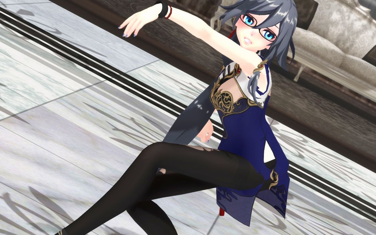 【崩坏3mmd】把班长还给我!旗袍符华旗袍琪亚娜的stay tonight