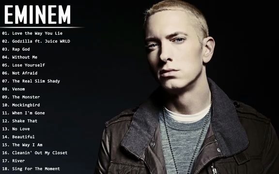 埃米纳姆(Eminem) 姆爷 2020最佳歌曲合集,1小时13分钟超长听觉盛宴哔哩哔哩bilibili