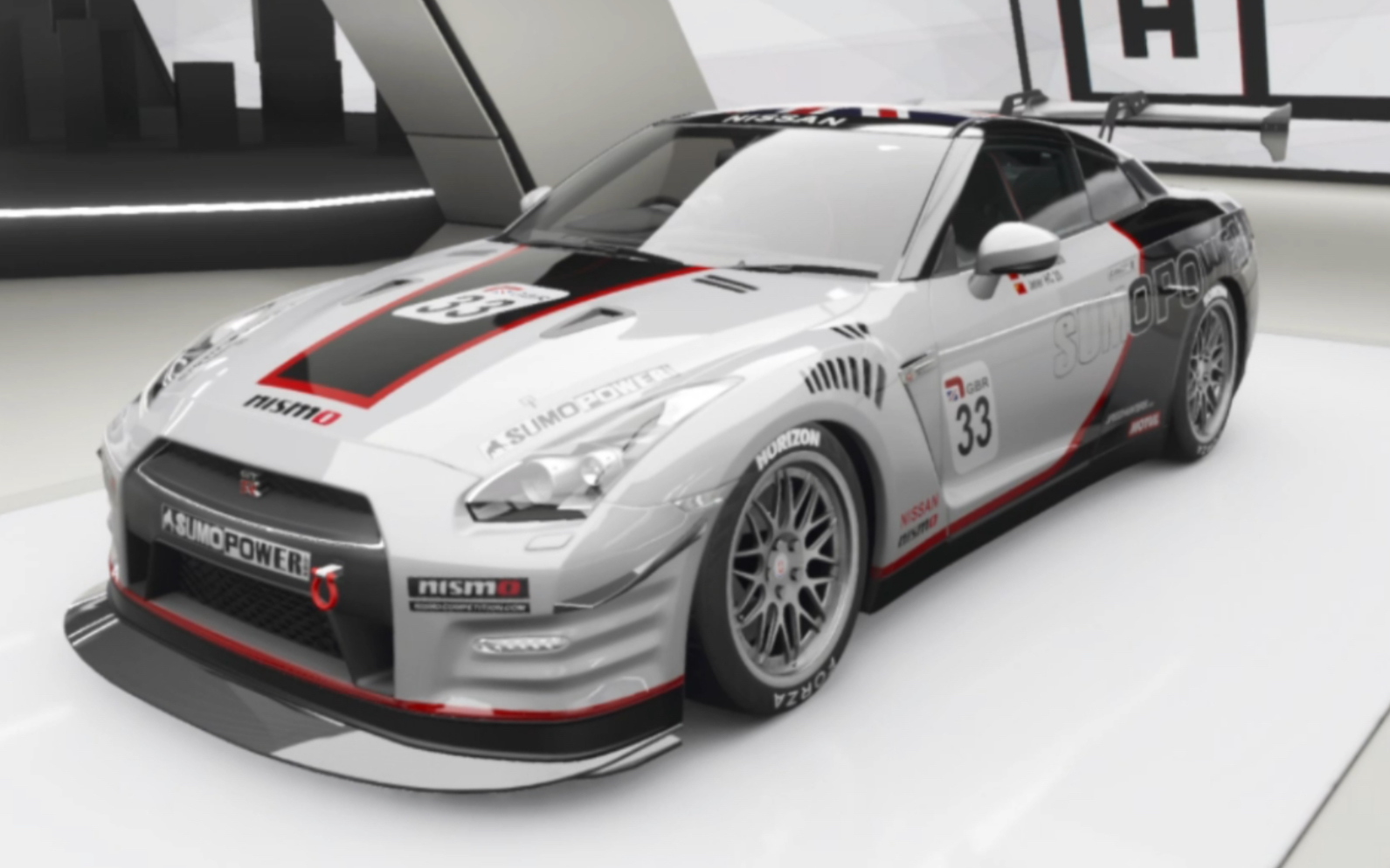 【极限竞速:地平线4涂装制作】12'gtr sumopower 车尾jrm gt3涂装制作