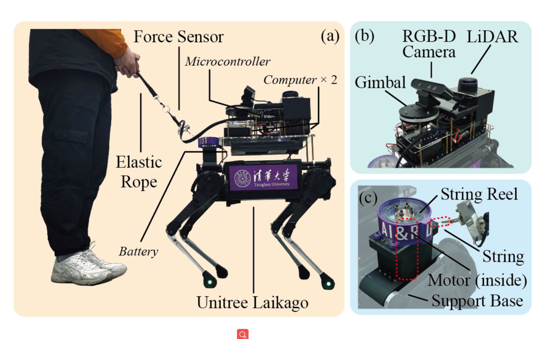 【机器导盲犬】Quadruped Guidance Robot for the Visually Impaired哔哩哔哩bilibili