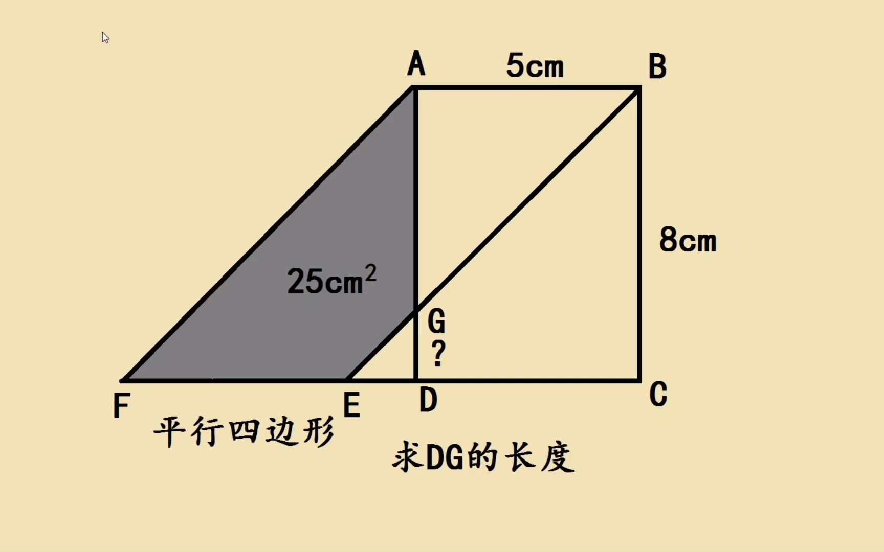 [图]五年级期末考试压轴题，看似复杂的求线段长度，其实不难