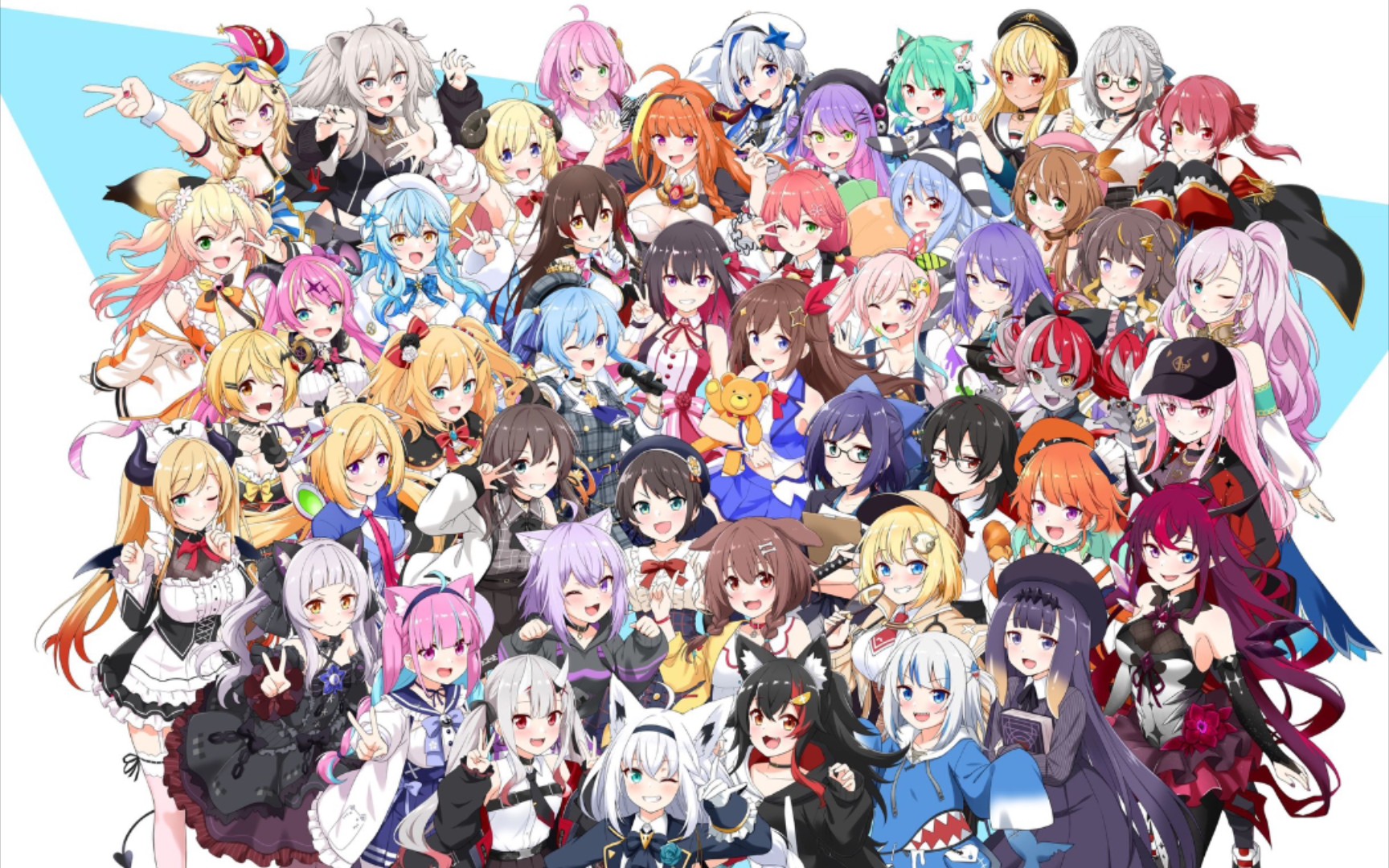 天真烂漫机能 hololive本社印尼en群像——杏不灭90