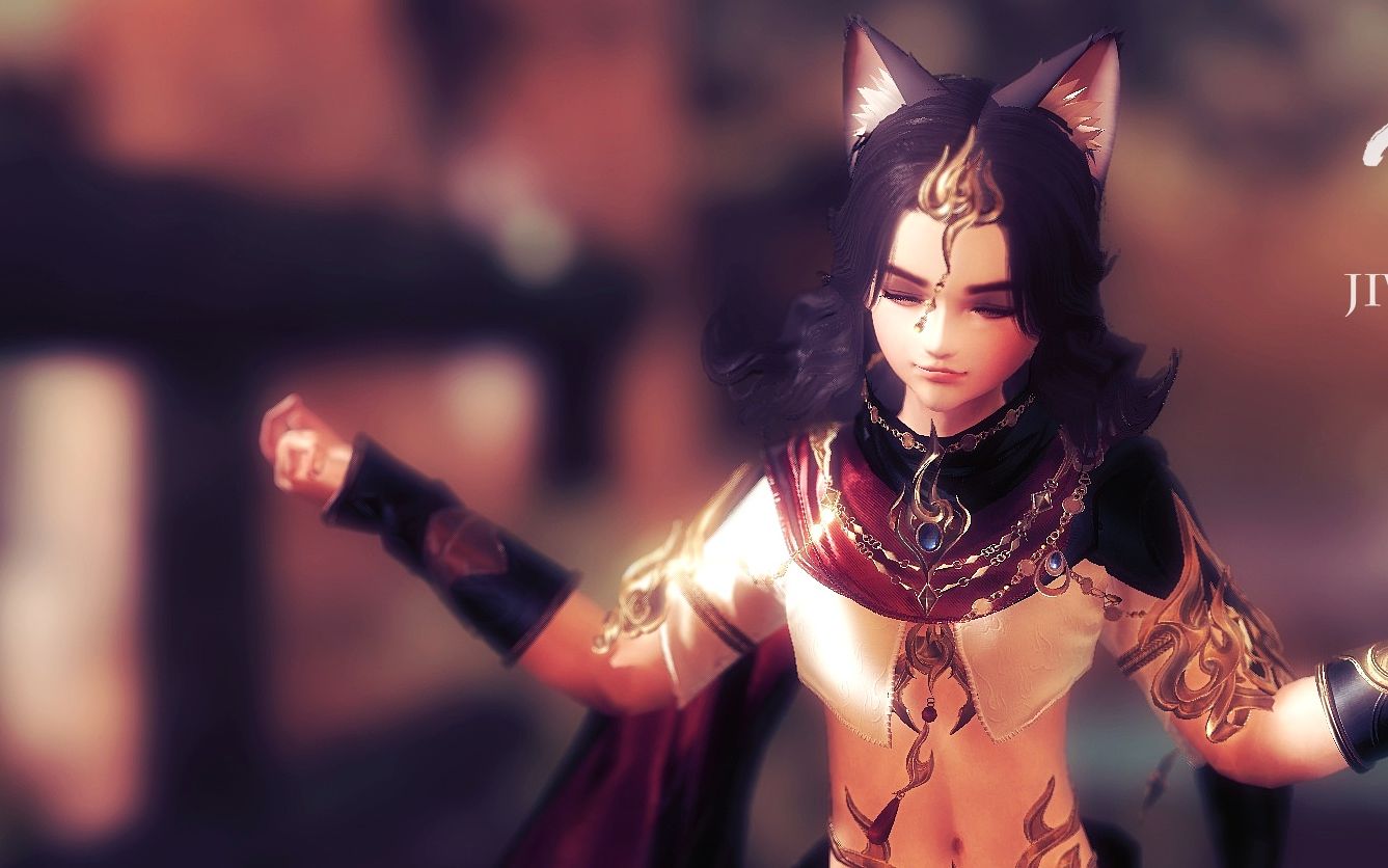 【剑三mmd】森林里的小野喵--凌绝喵太.冬已去,春未来.