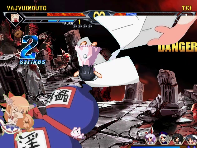 【mugen】ymn姐贵 vs 因幡帝