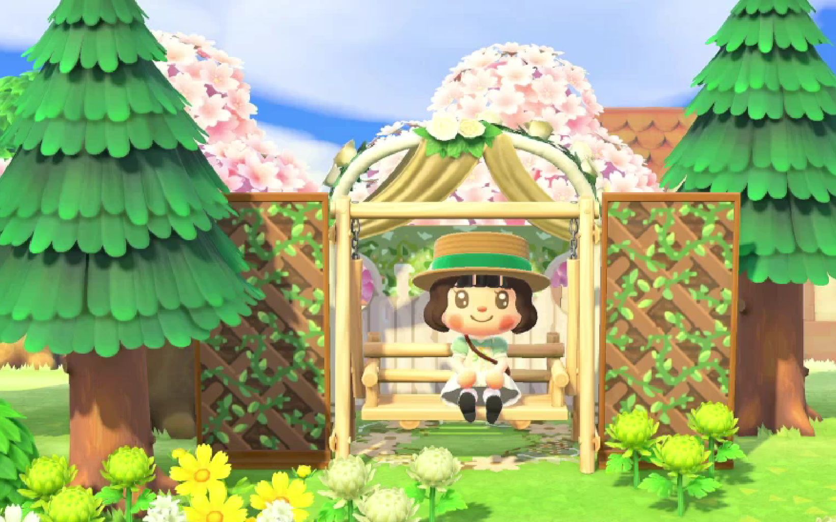 动物森友会 | 森林里的秋千 | 这个up主终于更新了