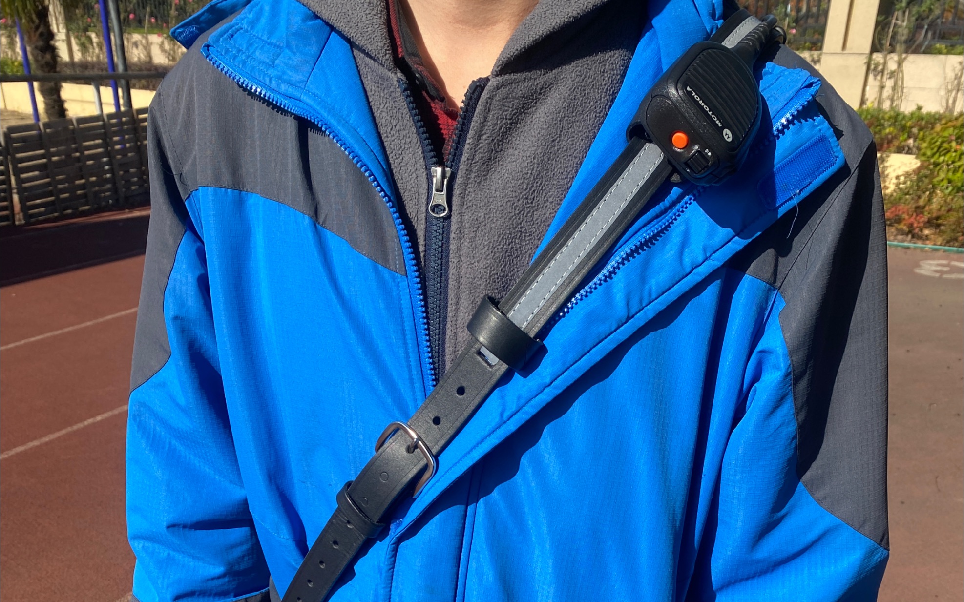 boston leather 波士顿皮革 消防员对讲机肩带