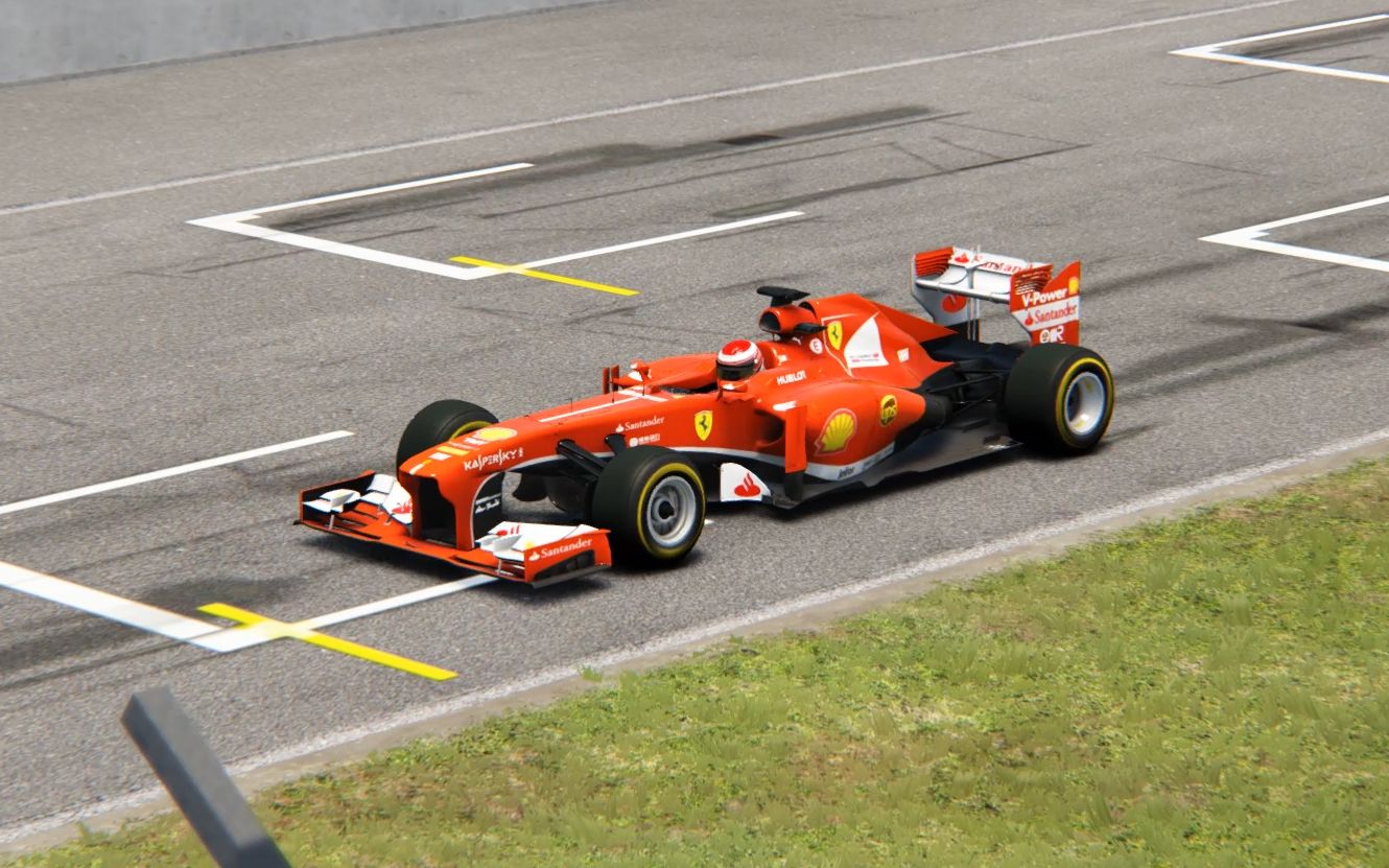 【ac】不要什么奇怪的车都放进来啊!法拉利f138试跑珠海赛道zic