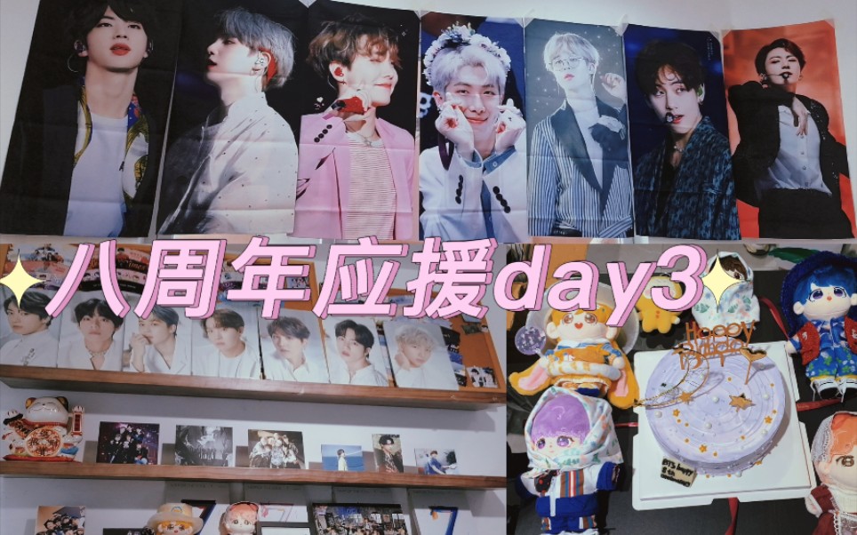广州防弹少年团八周年应援vlogday3