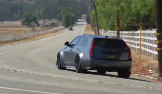 Télécharger la video: 670 whp Cadillac CTS-V Wagon  Manual Trans Widebody