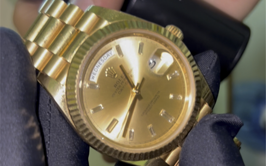 江岸区回收劳力士全金dd