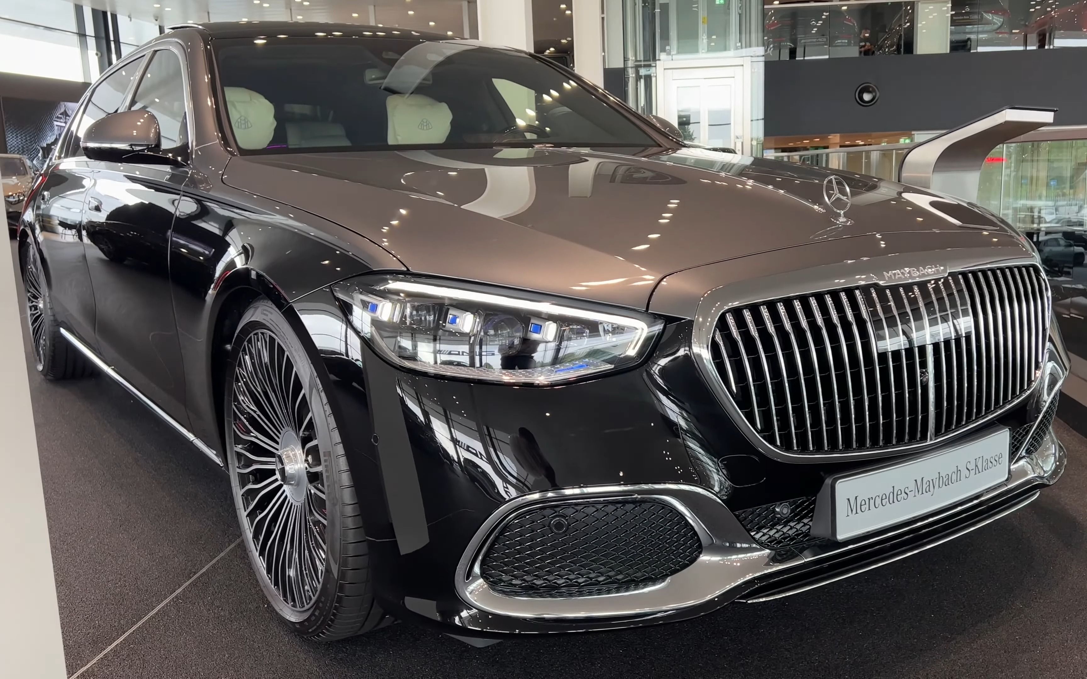 奔驰迈巴赫 w223 z223 s级 s580 2024款maybach 外观内饰细节展示