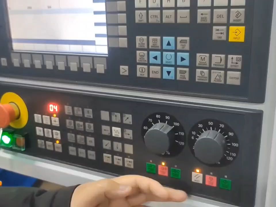 数控铣床控制面板介绍