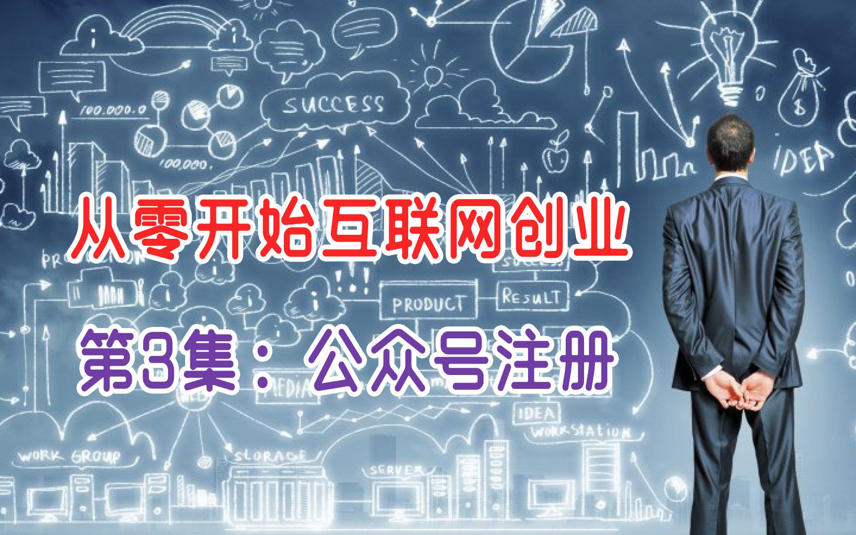 从零开始互联网创业  第 3 集:微信公众号(服务号)的注册流程哔哩哔哩bilibili