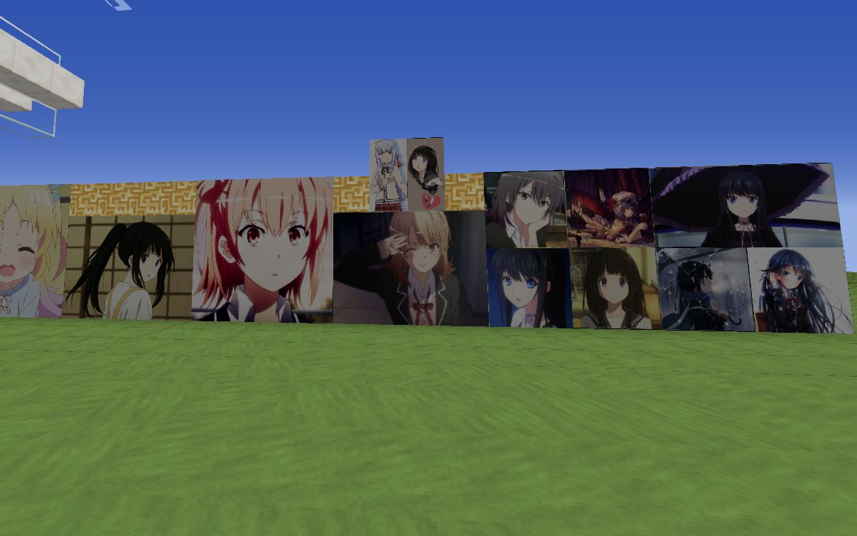 如何在mc中看二次元壁纸