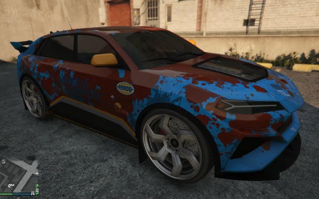 【gtaol】线上载具 佩嘉西奔牛>第一视角原声环城驾驶