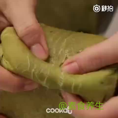 香浓的绿茶面包,每一口都是幸福的味道!哔哩哔哩bilibili