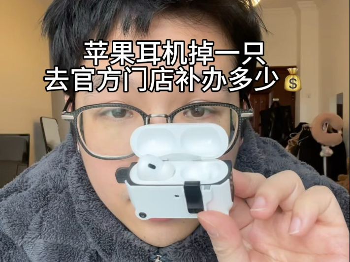 苹果耳机丢了一支补办要花多少米?