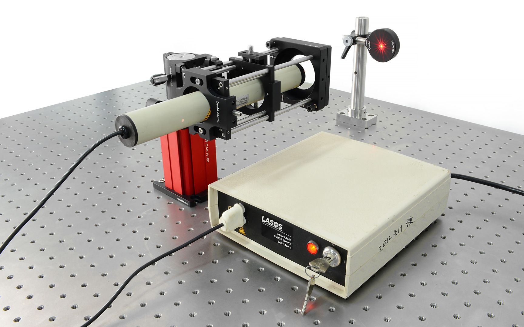 csj-tilt 氦氖激光器夹具架