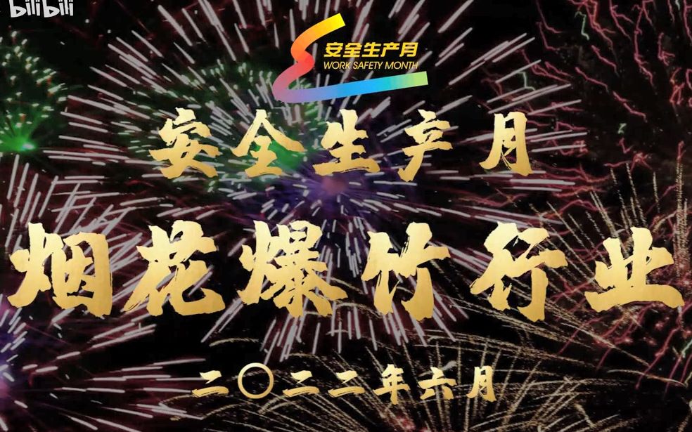 2022年安全生产月（烟花爆竹行业）——遵守安全生产法 当好第一责任人