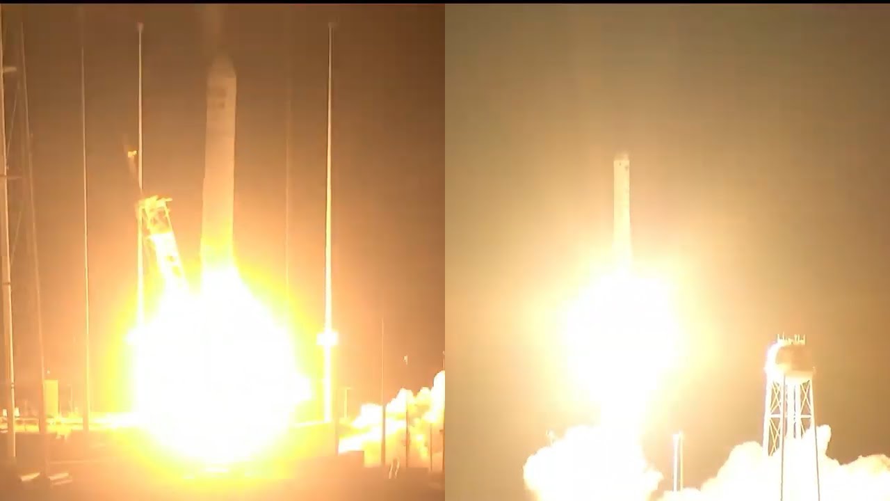 航天新闻速递 NG14 Antares 230+ launches S.S. Kalpana Chawla Cygnus哔哩哔哩bilibili