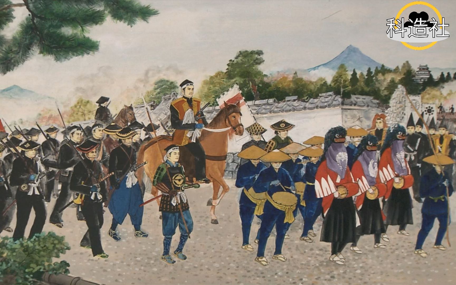 【戊辰战争篇●第十九话】面对敌军围困,山川大藏随彼岸狮子平安入城