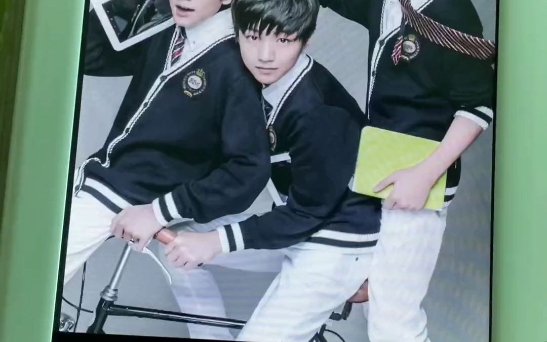 120_晒一晒当时tfboys刚出道的时候最