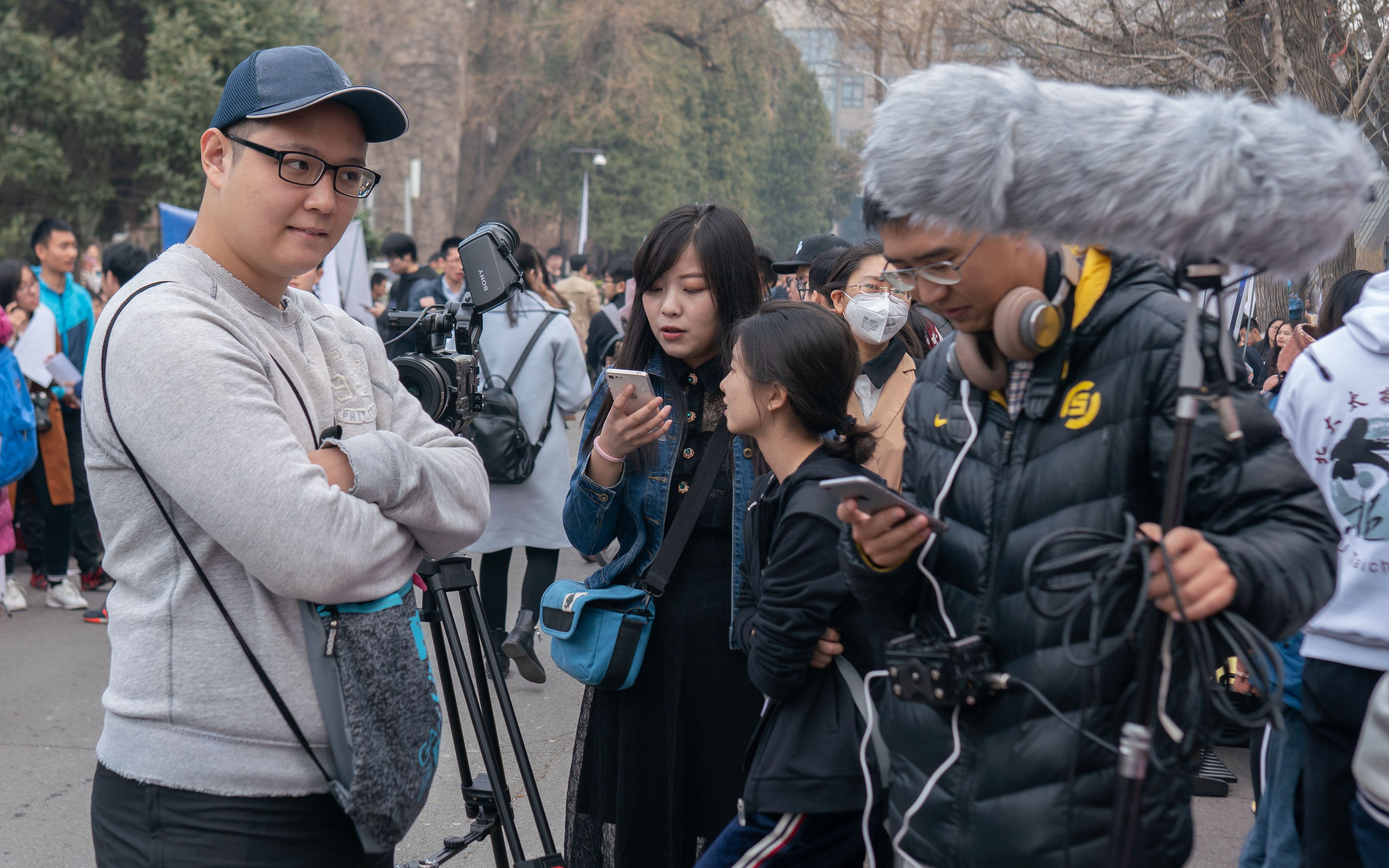 花絮北京大学学生电影时光慢递制作花絮导演剪辑