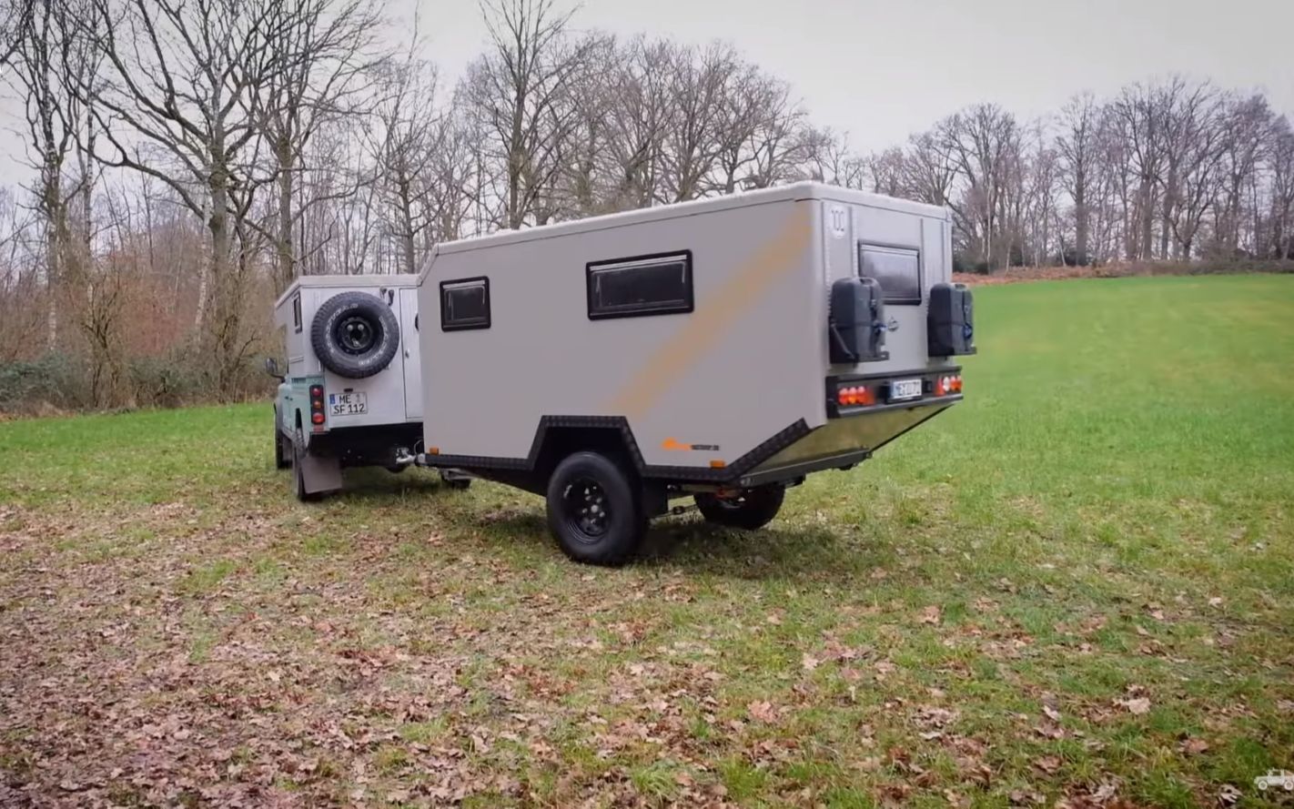德国小型越野拖挂房车 - trailer 340