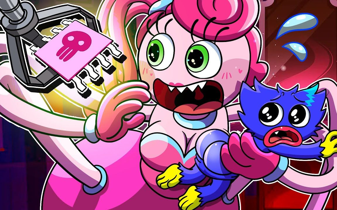 【poppy playtime】mommy大长腿,快带huggy wuggy逃跑!