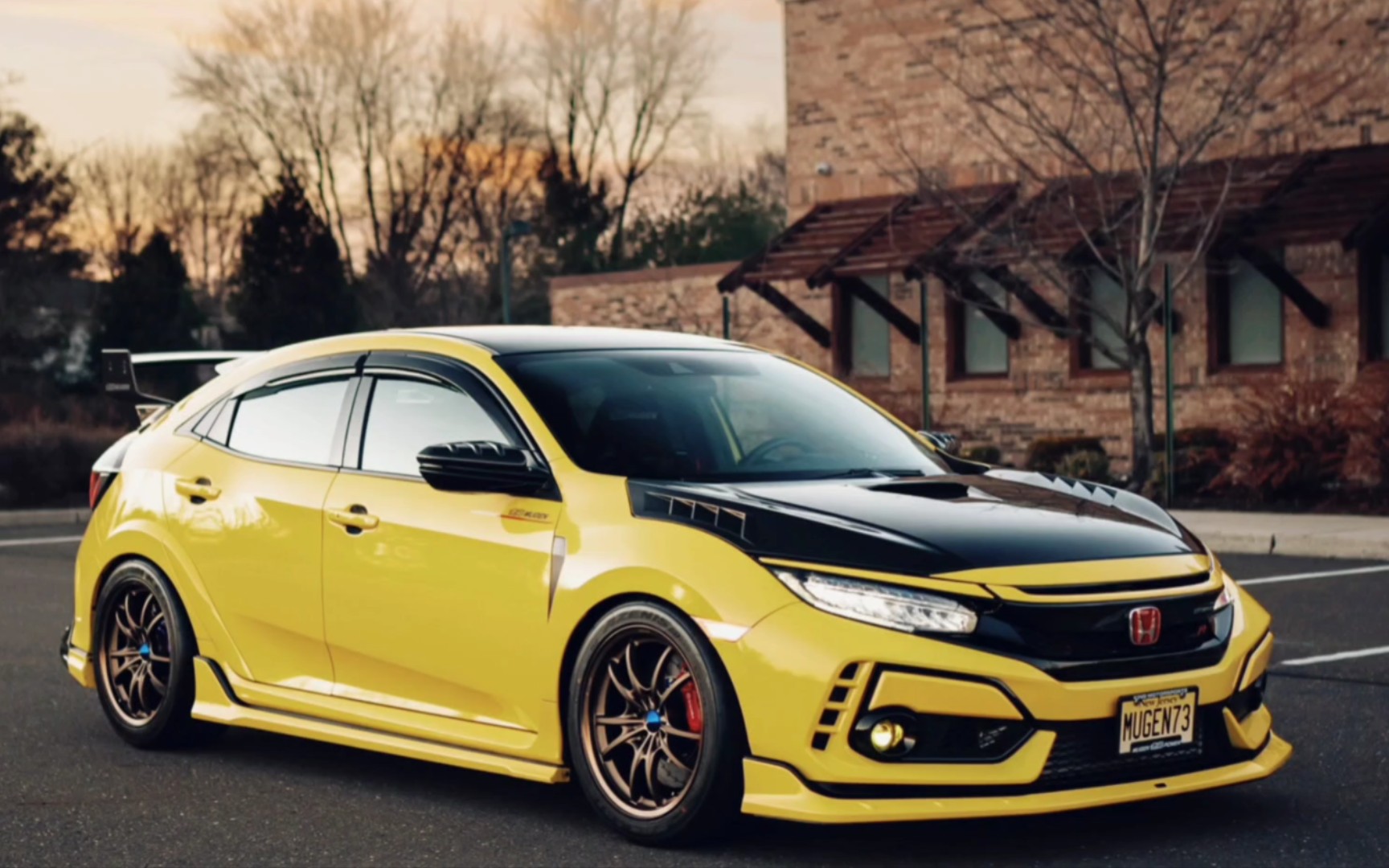 【1080p】本田思域fk8 mugen type-r limited edition,无限改装限定