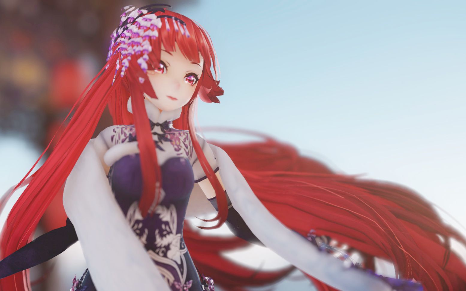 东方栀子mmd今朝与君一曲倾耳聆听请君杯莫停将进酒