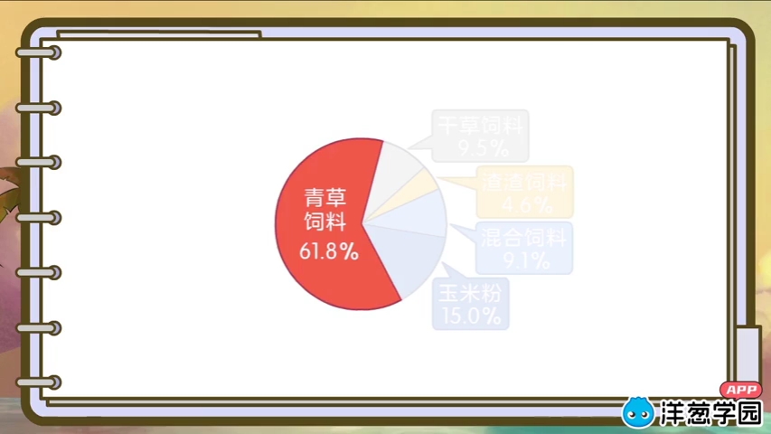 [图]小学六年级扇形统计图