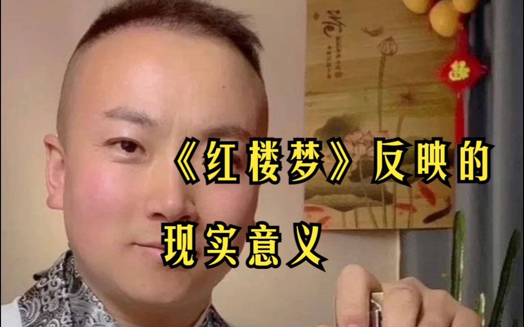 红楼梦反映的社会现象的现实意义哔哩哔哩bilibili