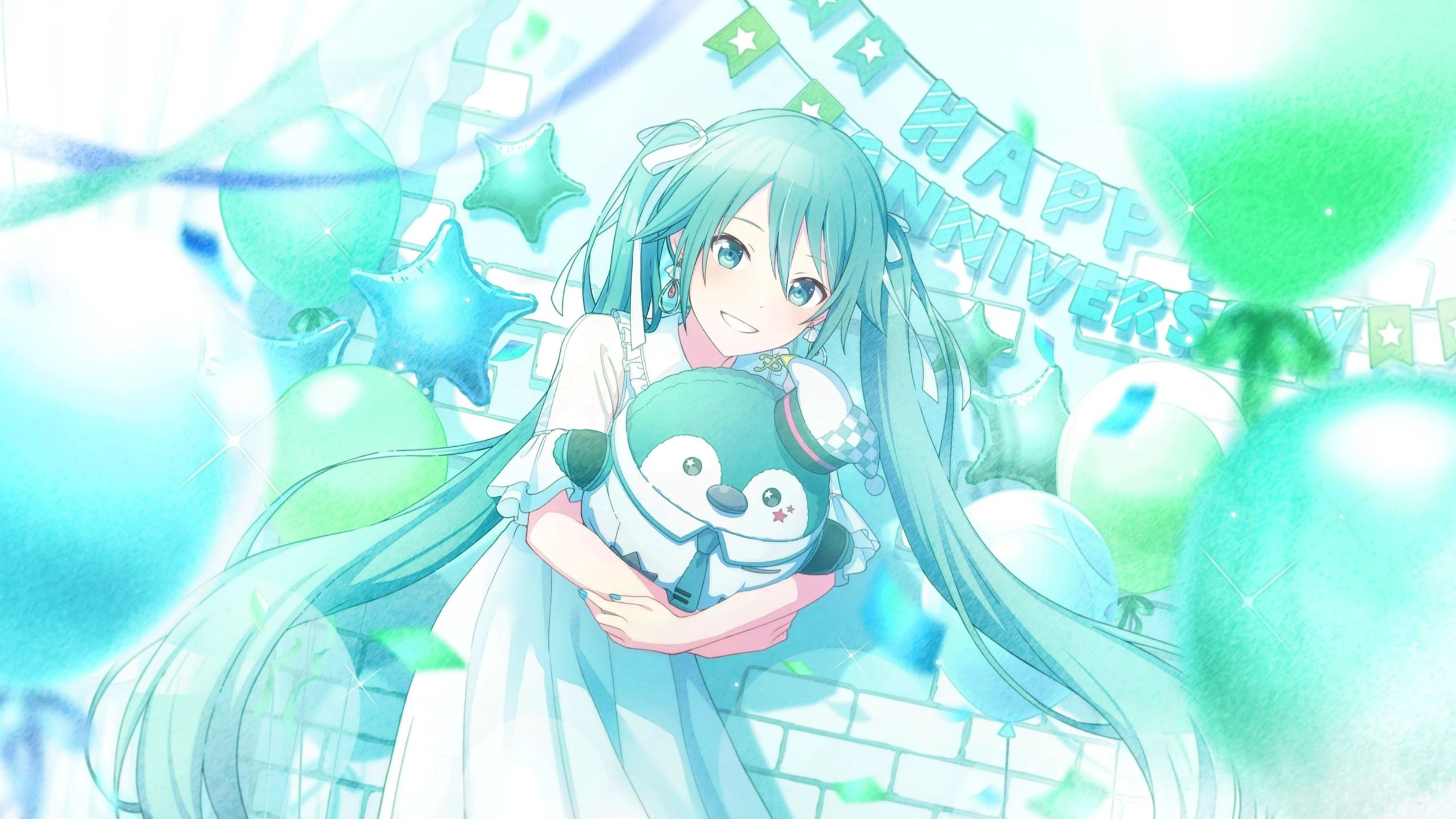 初音未来 生日卡「happy birthday!