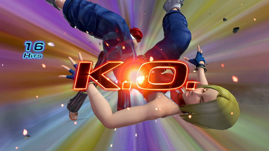 【4k超清】kof拳皇14部分角色顶点大招演示(沙包玛丽)r