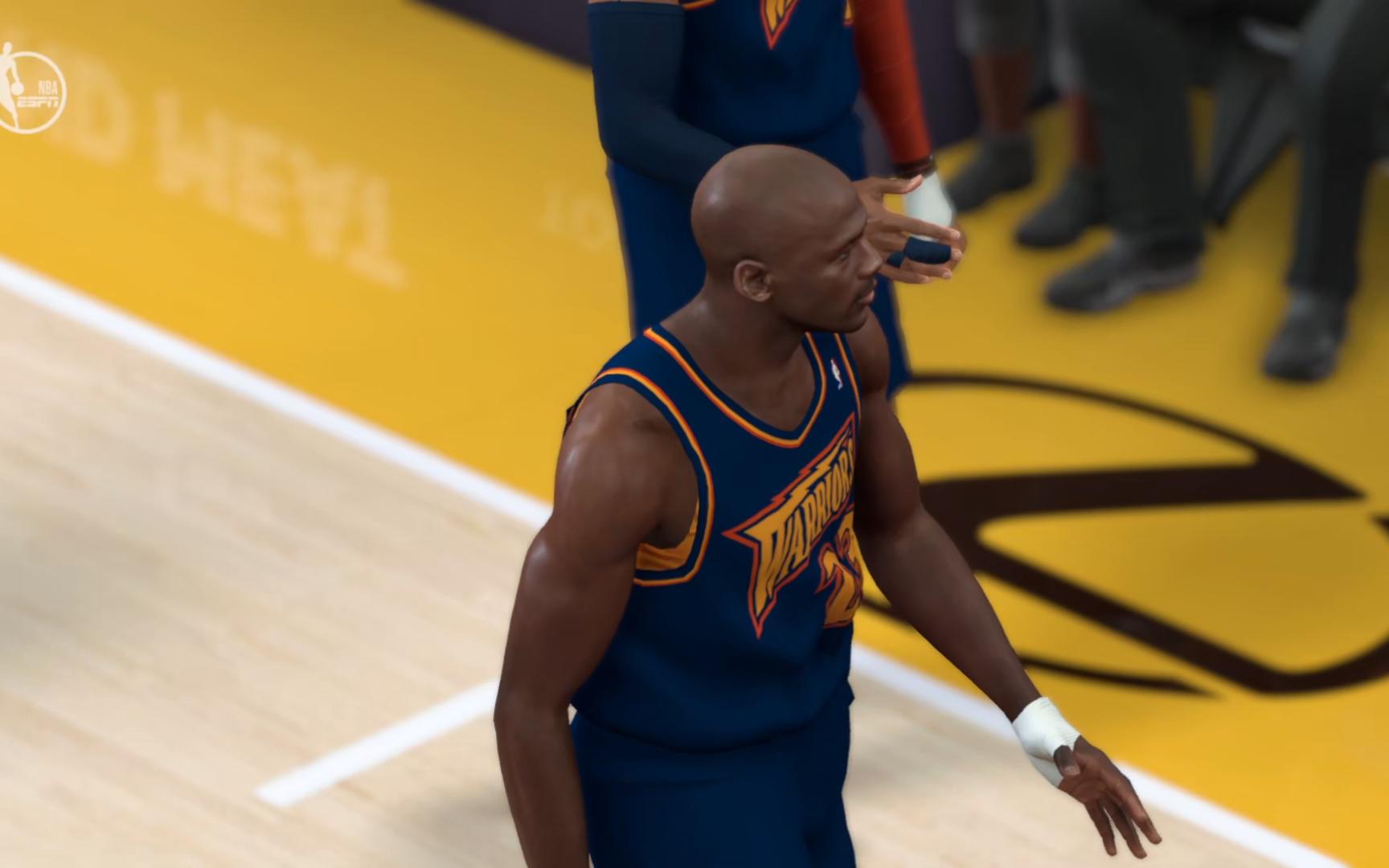 nba2k24 超巨大乱斗 流川枫搭配乔丹是什么体验