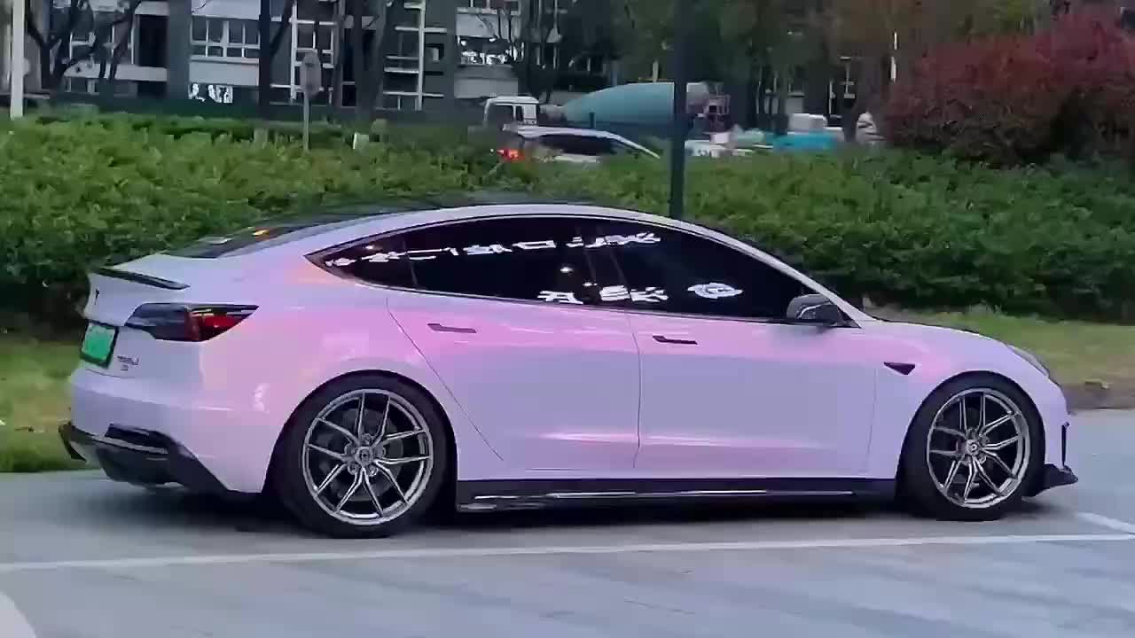 舒耐特改色膜pet花悦粉,比梦幻火山灰更加梦幻