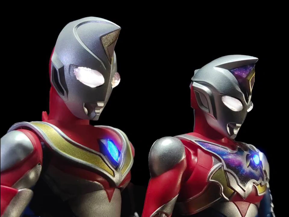 古代战士&星光战士——迪迦奥特曼,戴拿奥特曼