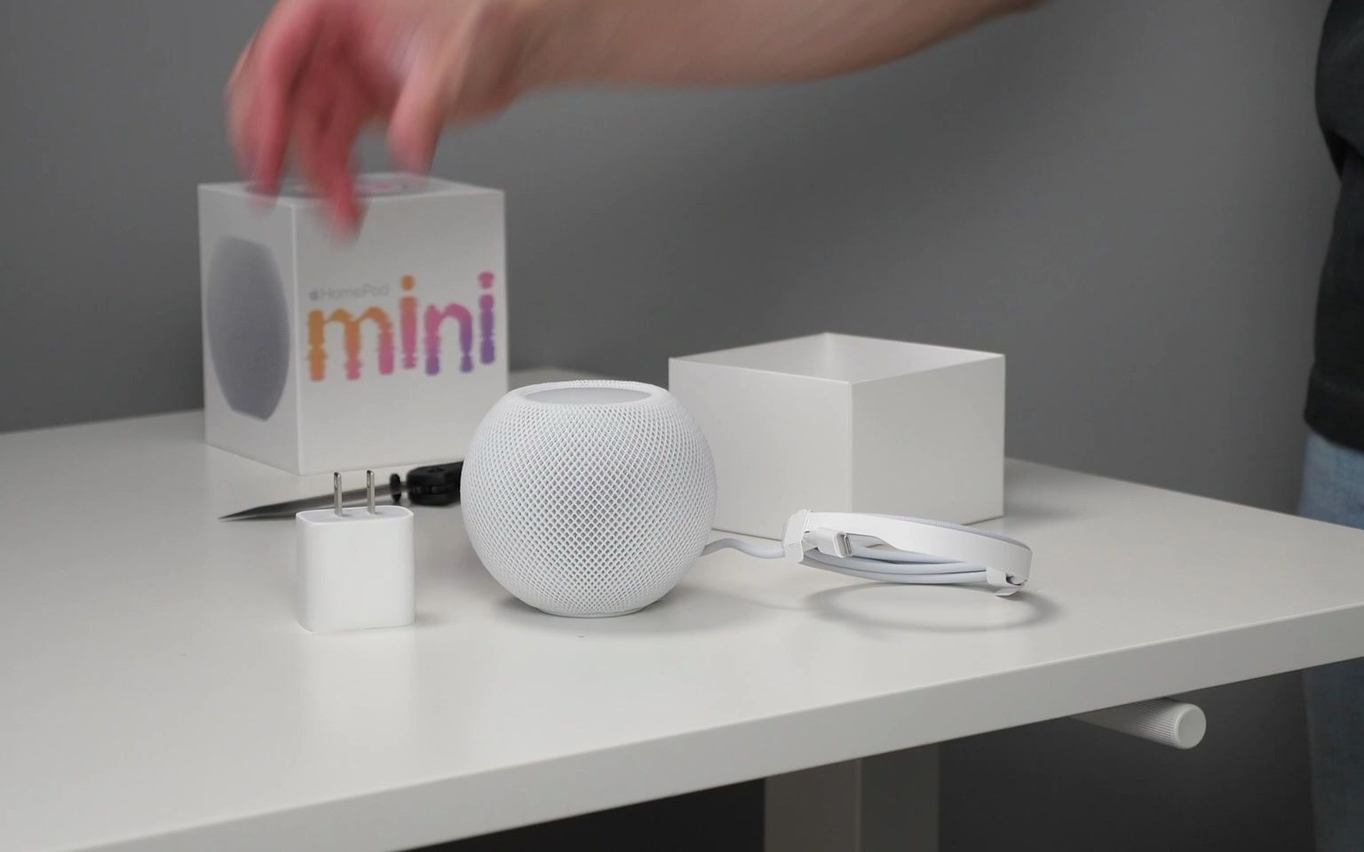 【苹果开箱】homepod mini开箱测评