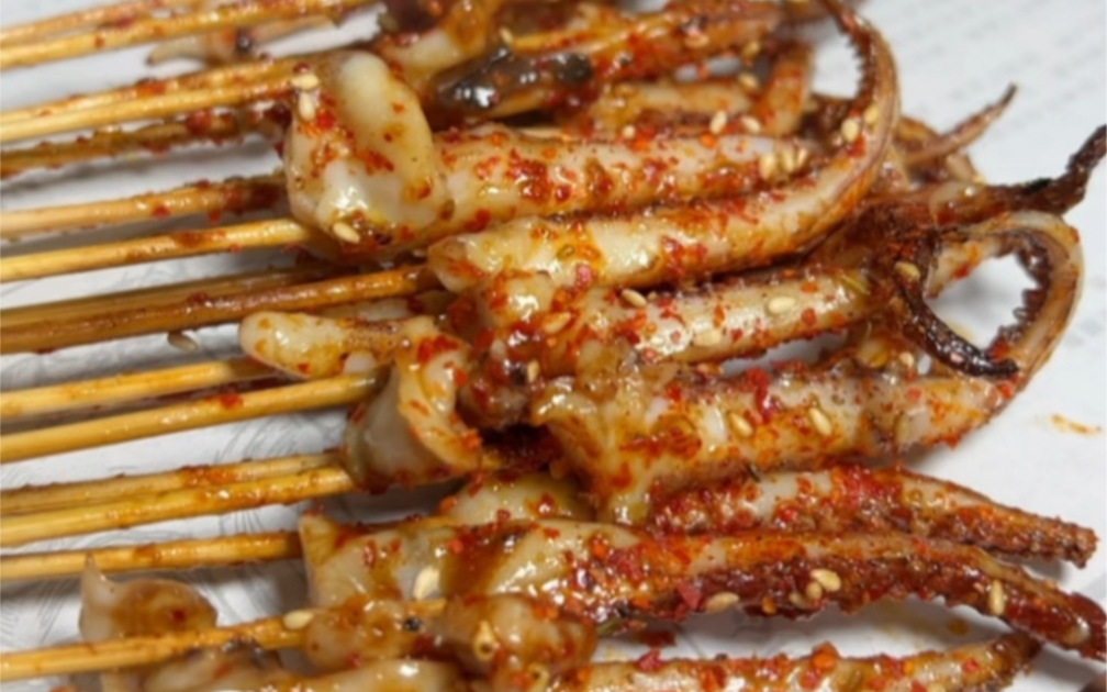 烤鱿鱼小串酱料